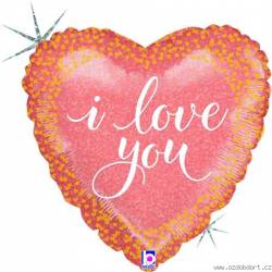 Nafukovací balónek srdce i love you 46cm