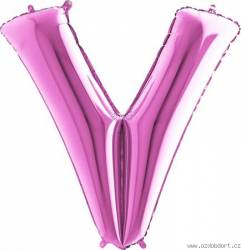 Nafukovací balónek písmeno V růžové 102 cm