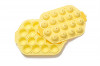 Silikonová forma na 18x cake pops žlutá