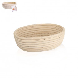 Ošatka na kynutí chleba oválná 24x18x9cm