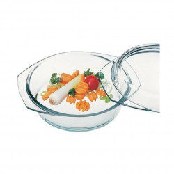 Kulatý skleněný pekáč 2l