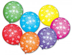 Balónky s medvídkama 7ks