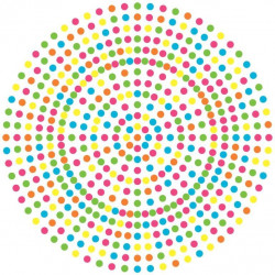 Barevná dortová podložka 27cm