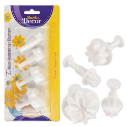 Vykrajovátko s pístem květina