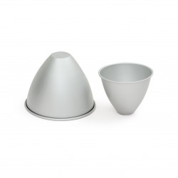 Dortová forma pro šaty panenky 13,5x4,5x11,5cm