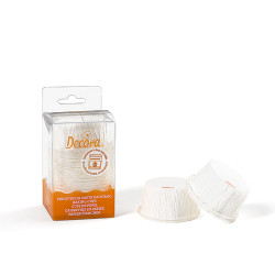 Košíčky na muffiny 25ks bílé