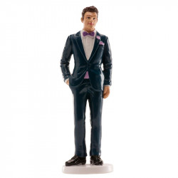 Svatební figurka na dort 16cm samostatný mladík