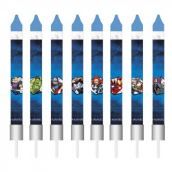 Dortové svíčky Avengers 9cm