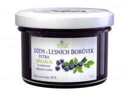 Džem z lesních borůvek extra Speciální 220g
