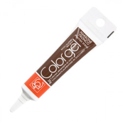 Gelová barva hnědá 20g