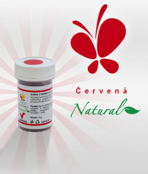Barva v prášku Natural Line přírodní (červená) 5 g