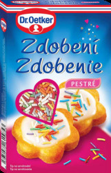 Dr. Oetker Zdobení pestré (80 g) DO0031 dortis