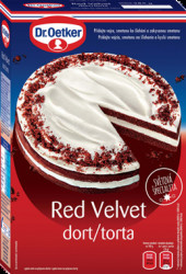 Dr. Oetker Red Velvet dort (385 g) DO0065 dortis