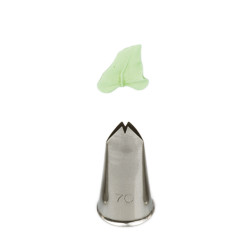 Cukrářská zdobící špička 68 na listy