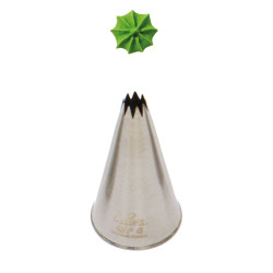 Cukrářská zdobící špička řezaná S/F6