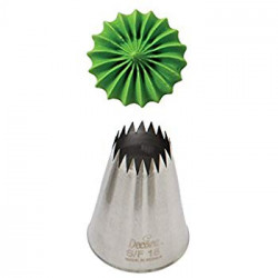 Cukrářská zdobící špička řezaná S/F18
