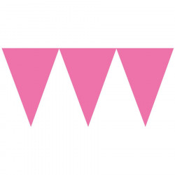 Girlanda růžová 457 x 17,7cm 457 x 17,7cm