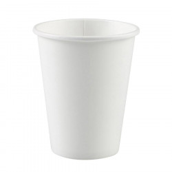 Kelímky papírové 8ks bílé 266ml