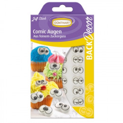 Oči na cupcaky 24ks