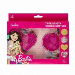 Sada vykrajovátek Barbie 2ks 6cm