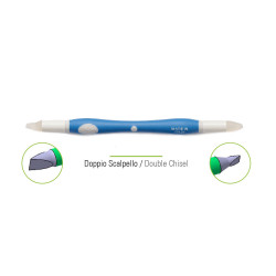 Modelovací kostice dvojitá silikonová úhlová