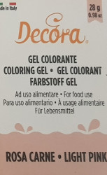 Gelová barva světle růžová ligh pink 28g