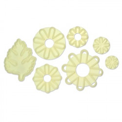 Sada vykrajovátek 7ks - Chryzantéma