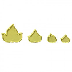 Sada vykrajovátek 4ks břečťan