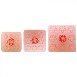 Sada vykrajovátek 3ks sedmikrásky