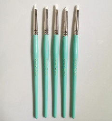 Silikonové kostice 5ks zelené