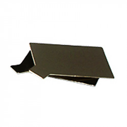 Podložka zlato černá obdelníková na minidezert 9x5,5cm 1ks