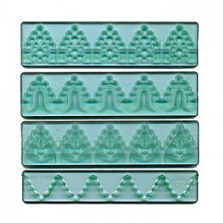 Sada vykrajovátek na okraje dortů