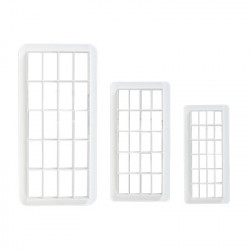 Sada vykrajovátek 3kusy Geometric - cihly