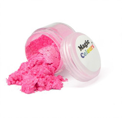 Jedlá prachová perleťová barva 8ml Pink Sparkle