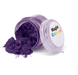 Jedlá prachová perleťová barva 8ml Purple Sheen