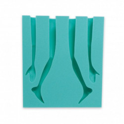 Silikonová forma ruce a nohy pánské