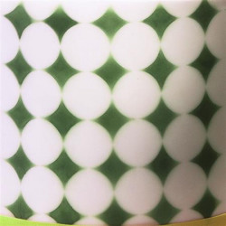 Stencil pro airbrush prolnuté kruhy