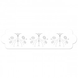 Stencil 34x9cm Fantasia