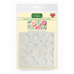 Silikonová forma knoflíky