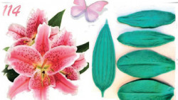 Silikonová forma žilkovač orchidej