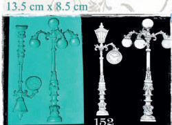 Silikonová forma pouliční lampa stará