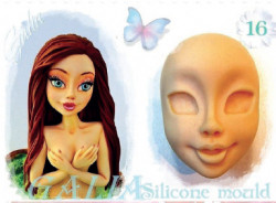 Silikonová forma obličej