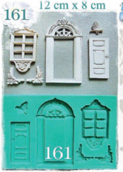 Silikonová forma okna