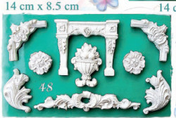 Silikonová forma ornamenty