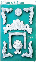 Silikonová forma ornamenty