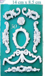 Silikonová forma ornamenty