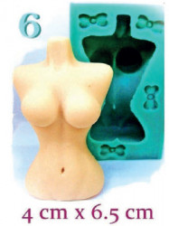 Silikonová forma tělo ženy