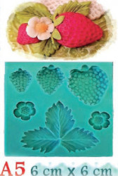 Silikonová forma jahody