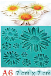 Silikonová forma kopretiny