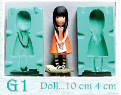 Silikonová forma holčička Gorjuss